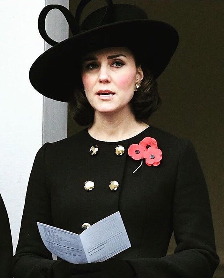 Duchess of Cambridge | Remembrance Sunday-Cornelia James