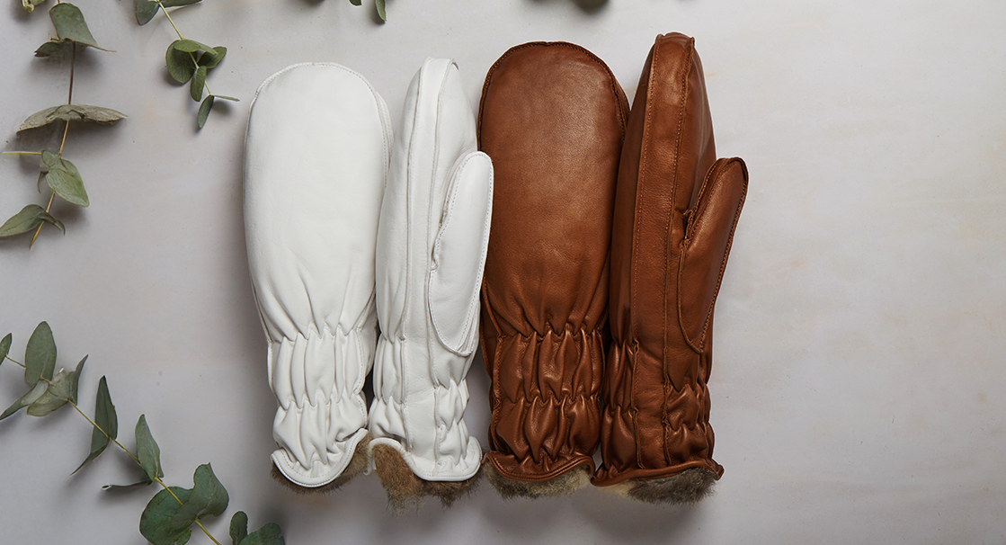 Luxury Ski Mittens by Cornelia James
