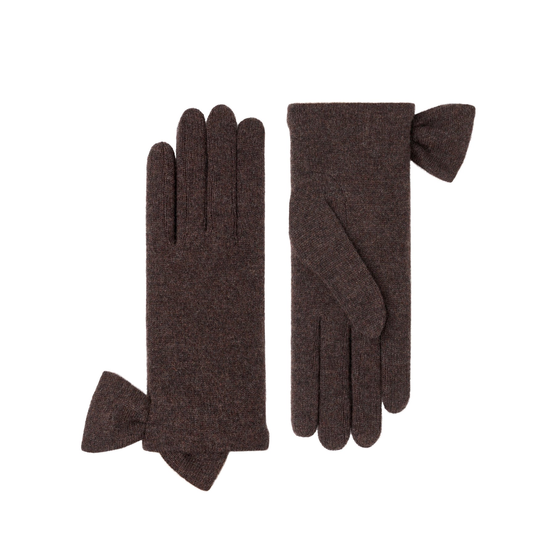 Ailsa | Cashmere Glove-Chocolate-Cornelia James