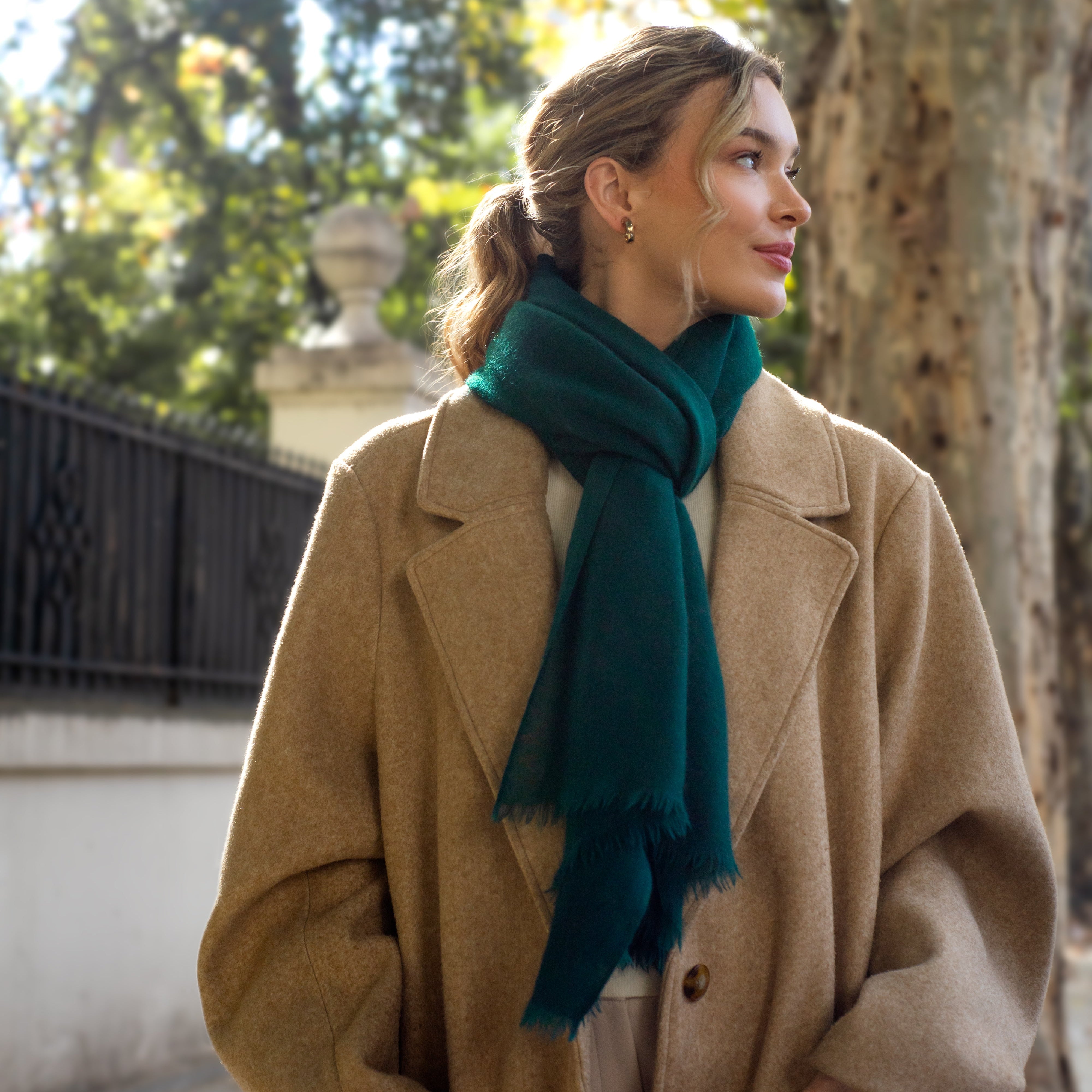 Pure Cashmere Pashmina - Cressida – Cornelia James