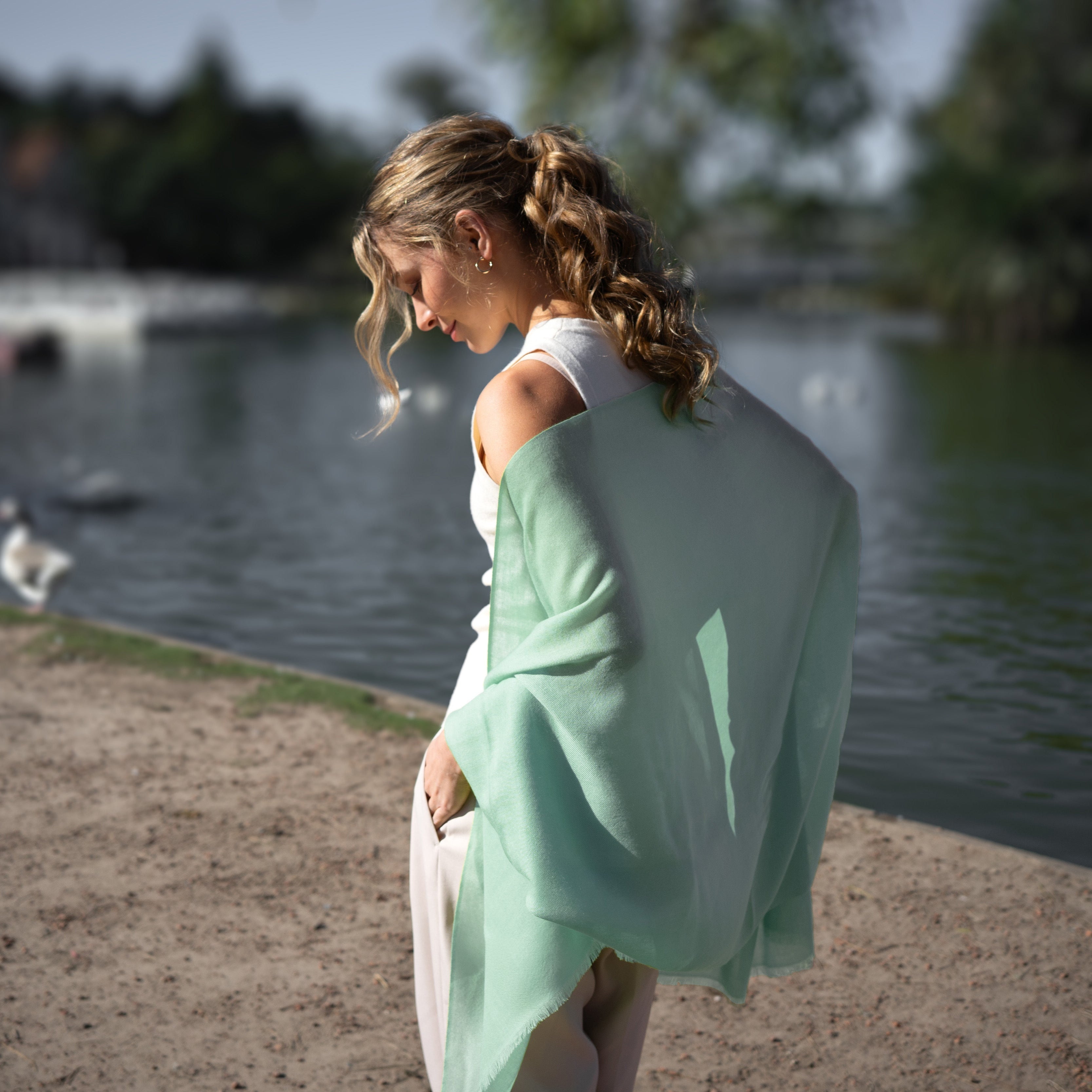 Cressida | Pashmina en cachemire pur