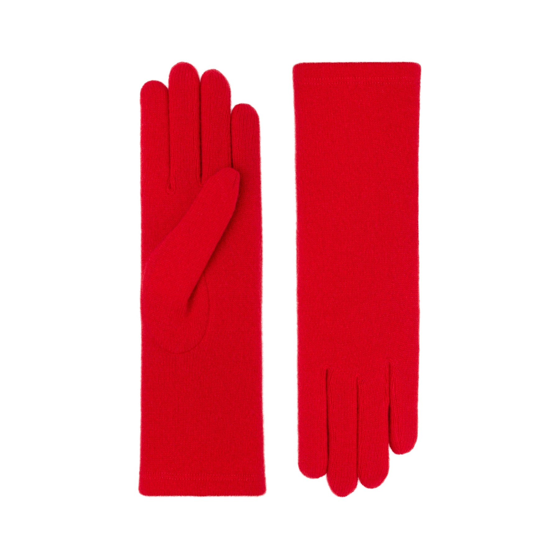 Iona | Cashmere Glove-Cardinal Red-Cornelia James