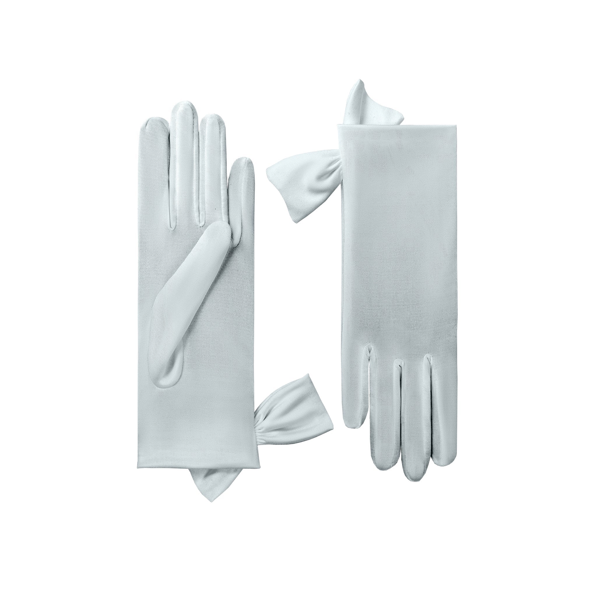 Mia | Silk Glove with Side Bow