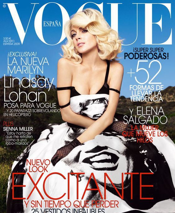 Linsday Lohan | Vogue España, August 2009-Cornelia James