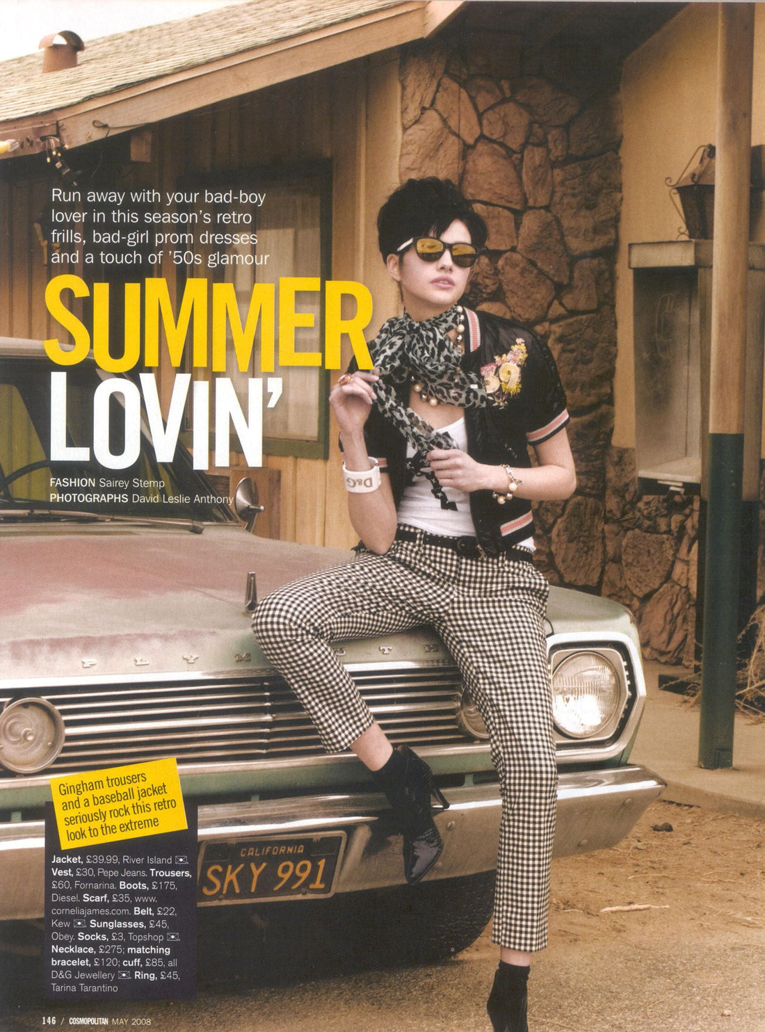 Cosmopolitan | May 2008-Cornelia James