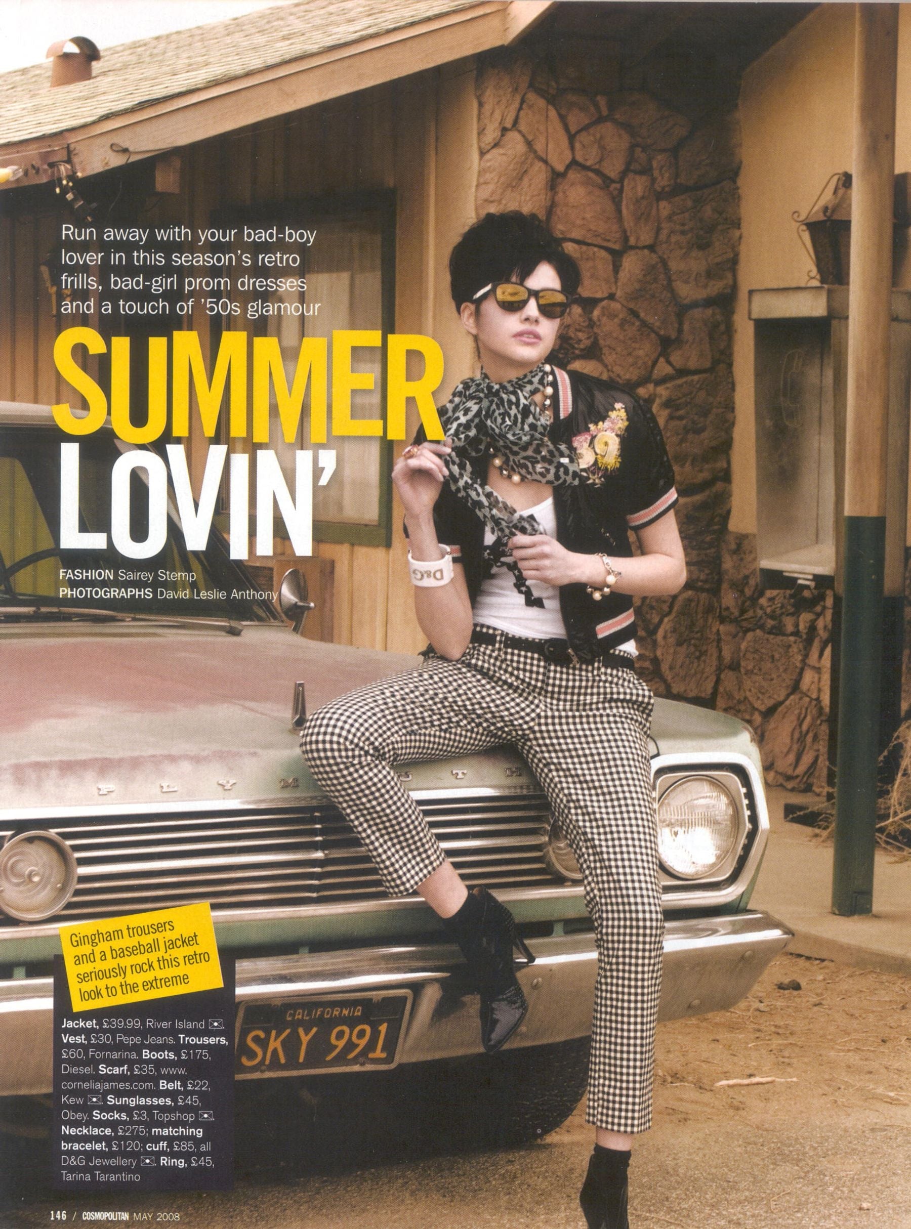 Cosmopolitan | May 2008-Cornelia James