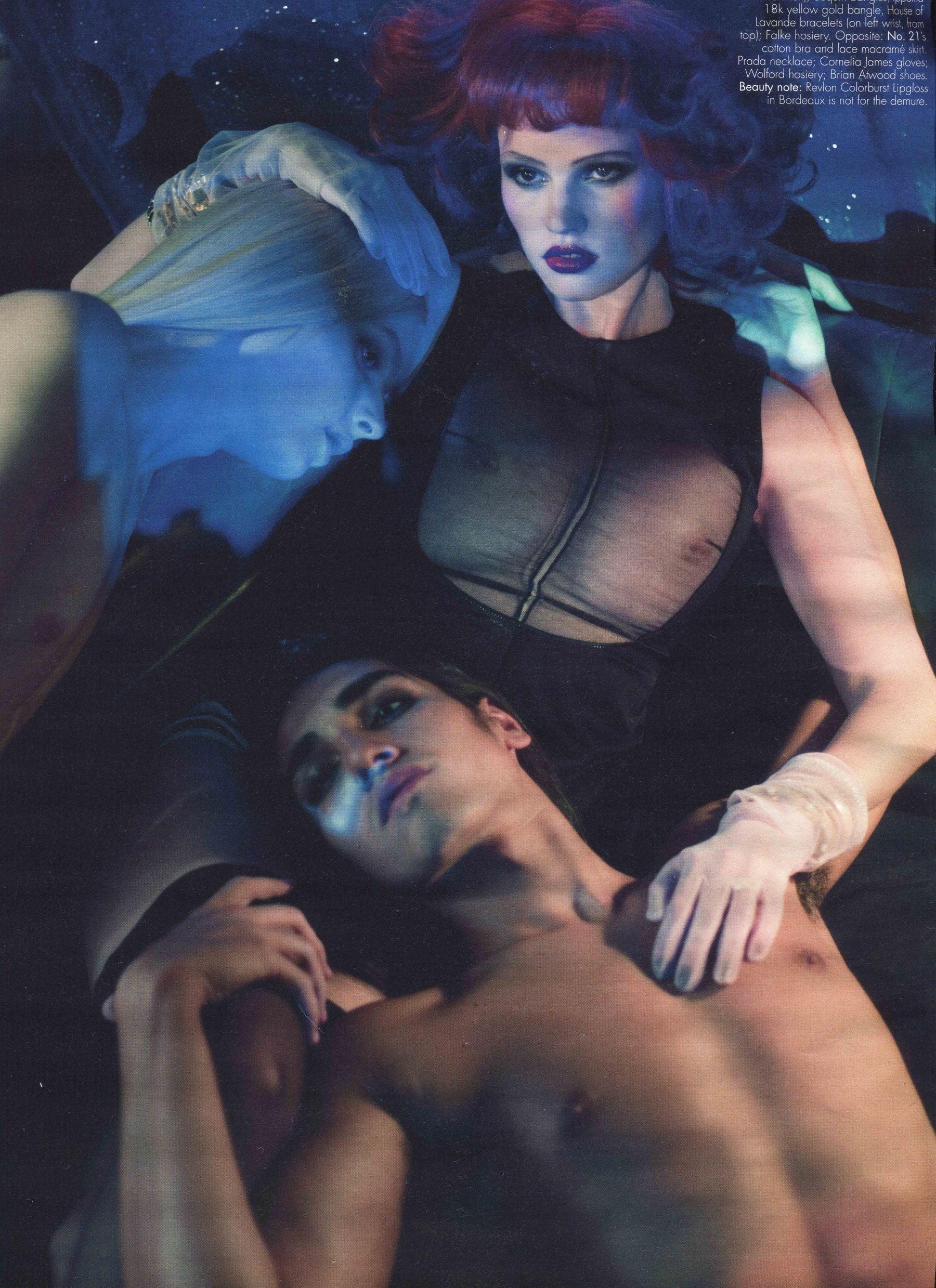 W Magazine | Decemberr 2011-Cornelia James
