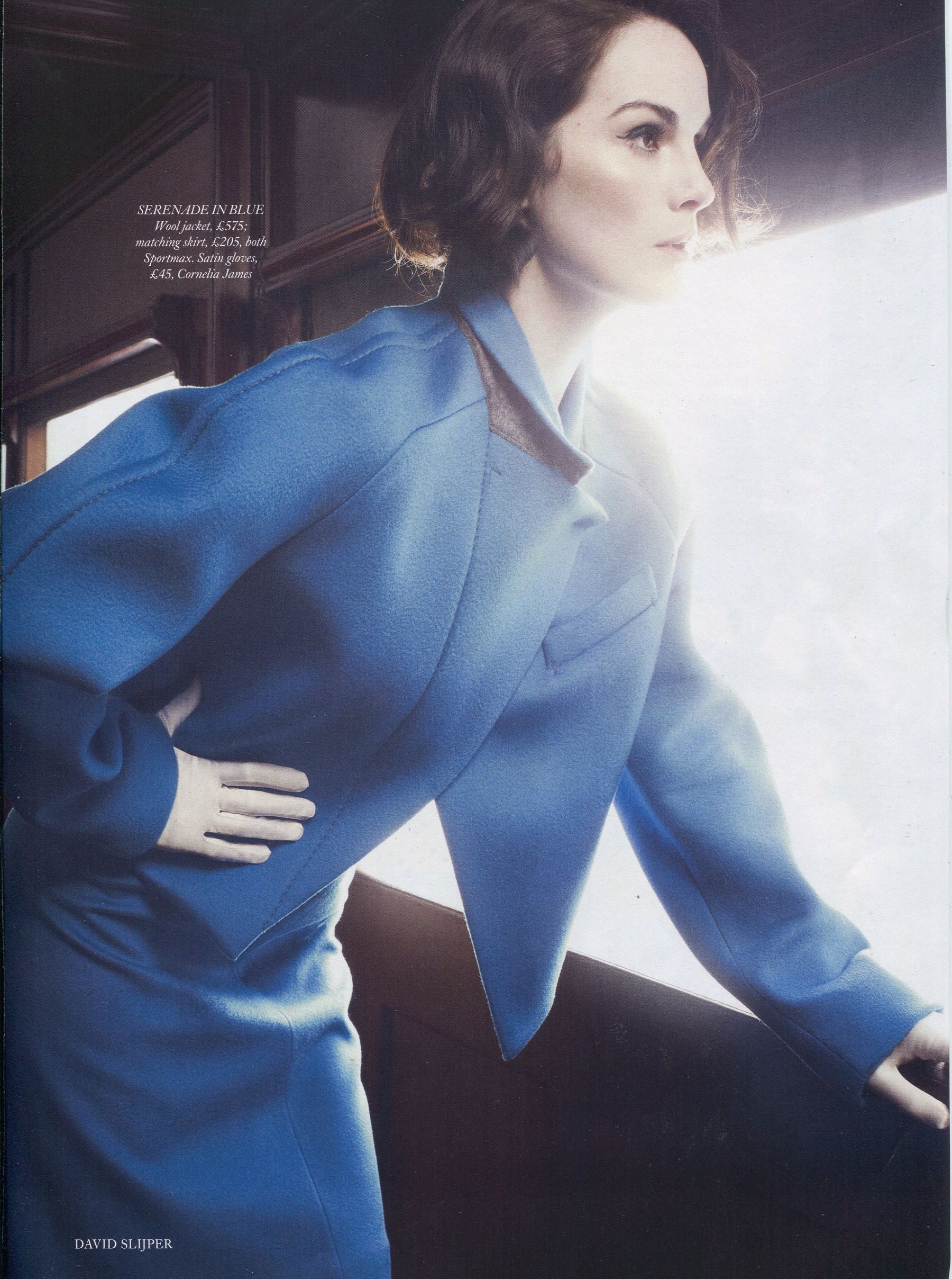Michelle Dockery | Harpers Bazaar August 2013-Cornelia James