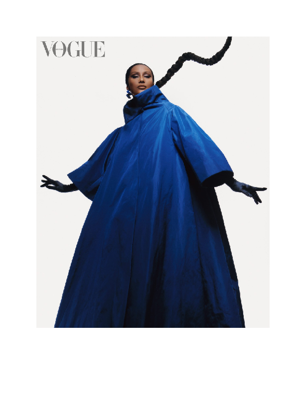 British Vogue | Iman Abdulmajid-Cornelia James