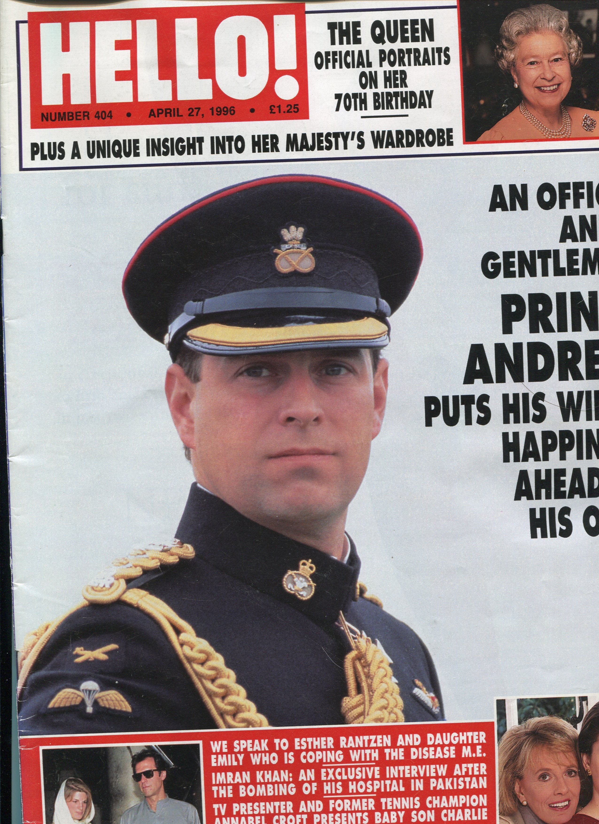 The Queen | Hello April 27 1996-Cornelia James