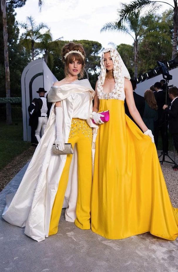 Ivy and Izzy Getty in Cornelia James-Cornelia James