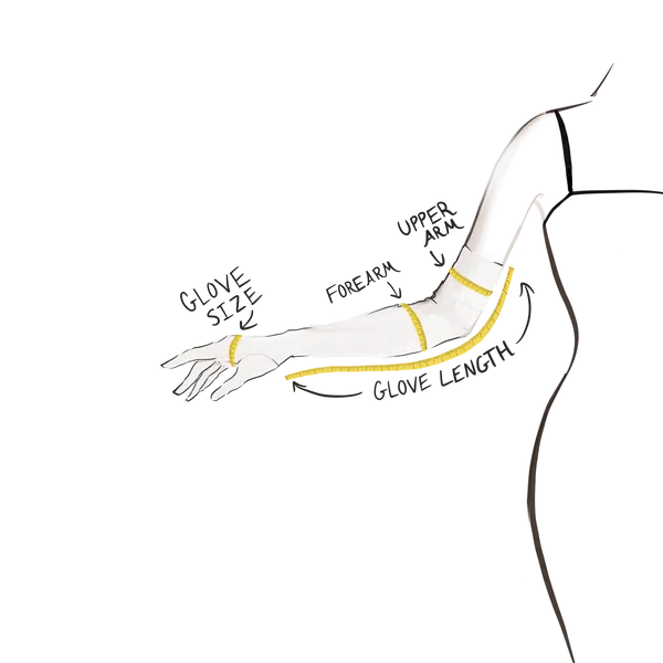 Plus Size Opera Gloves