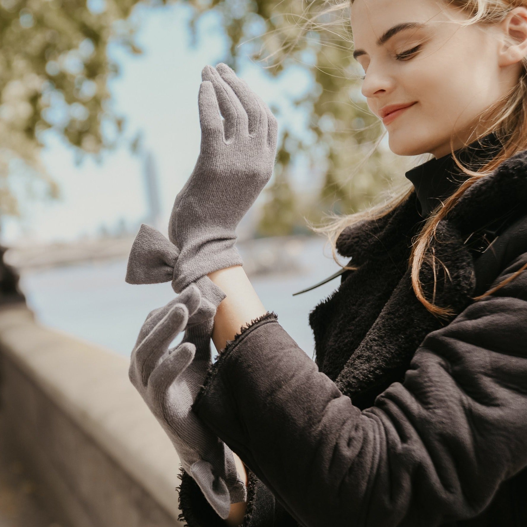 Ailsa | Cashmere Glove-Cornelia James