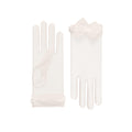 Angélique | Tulle Glove with Bow-Ivory-Cornelia James