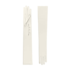Antigone | Satin Opera Glove with Mousquetaire