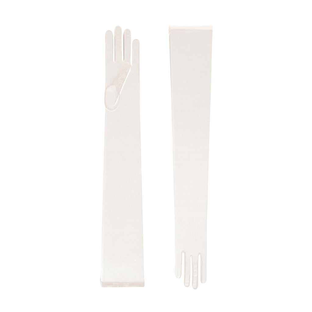 Arabella | Tulle Opera Glove-Ivory-Cornelia James
