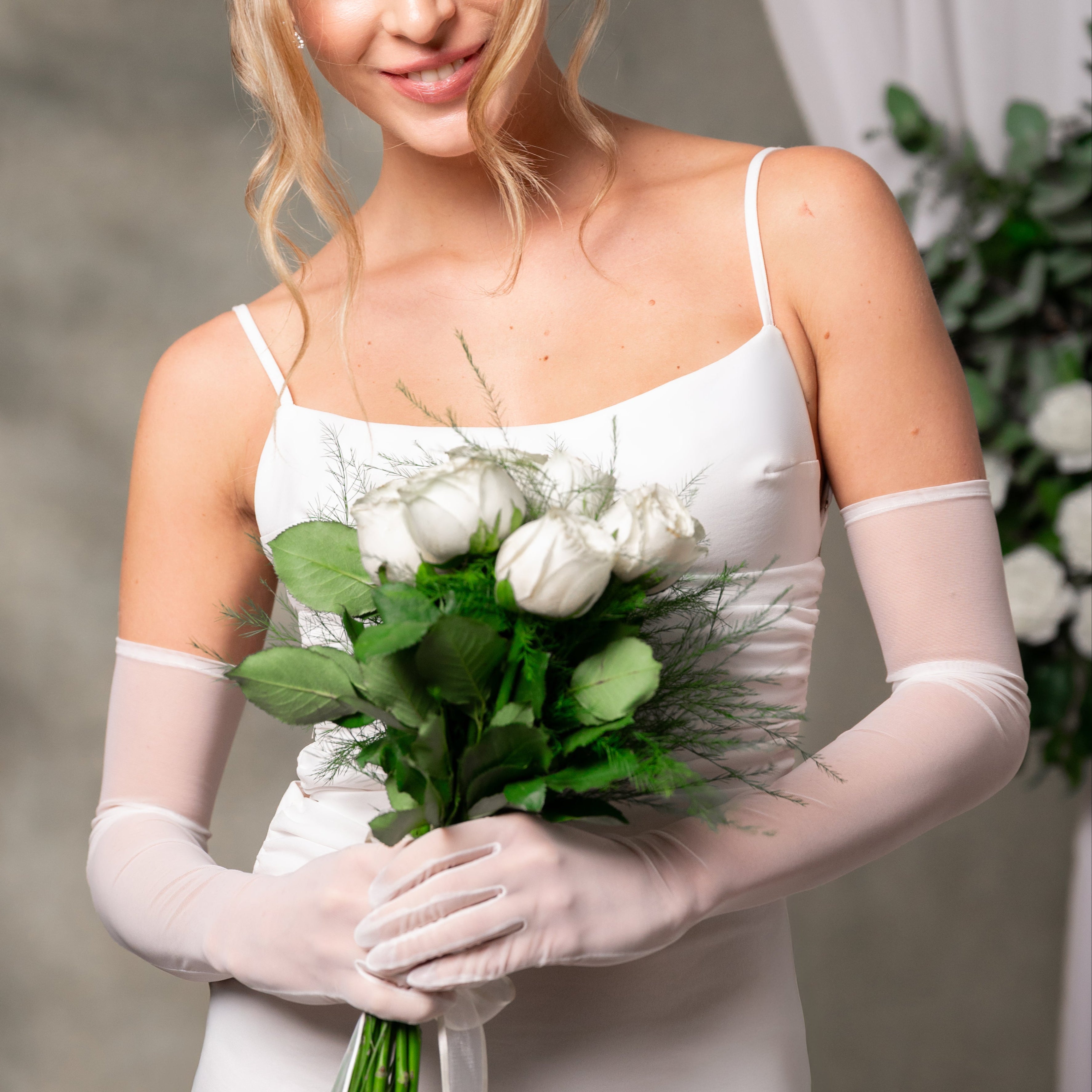 Arabella | Bridal Tulle Opera Glove