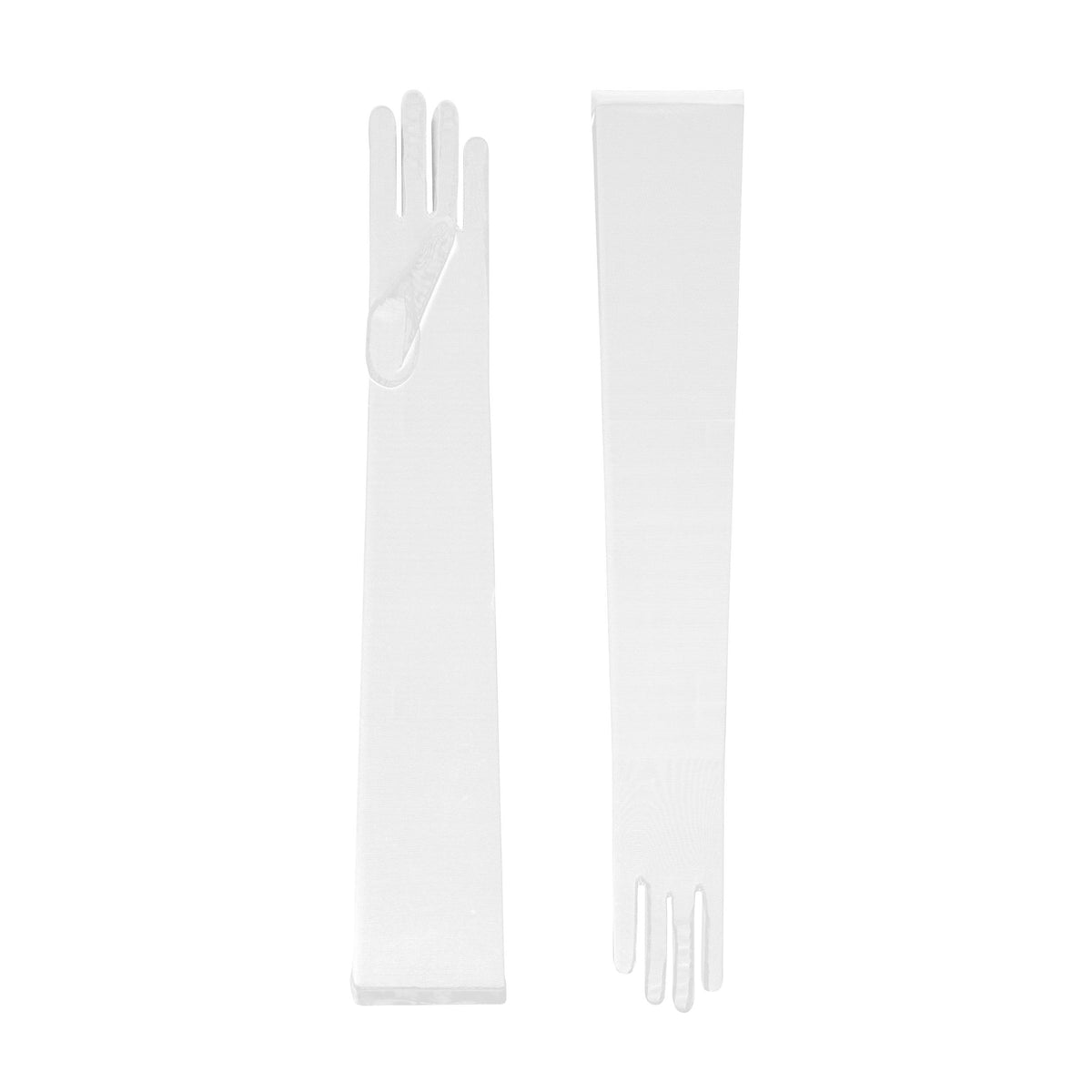 Arabella | Tulle Opera Glove-White-Cornelia James