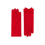 Beatrice | Merino Wool Glove-Red-Cornelia James