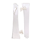 Calista | Bridal Satin Opera Glove