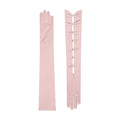 Smokey Rose Satin Opera Gloves - Calypso