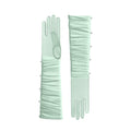 Carisa | Tulle Opera Glove - Eau de Nil