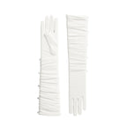 Carisa | Tulle Opera Glove - Ivory