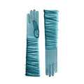 Carisa | Tulle Opera Glove - Teal