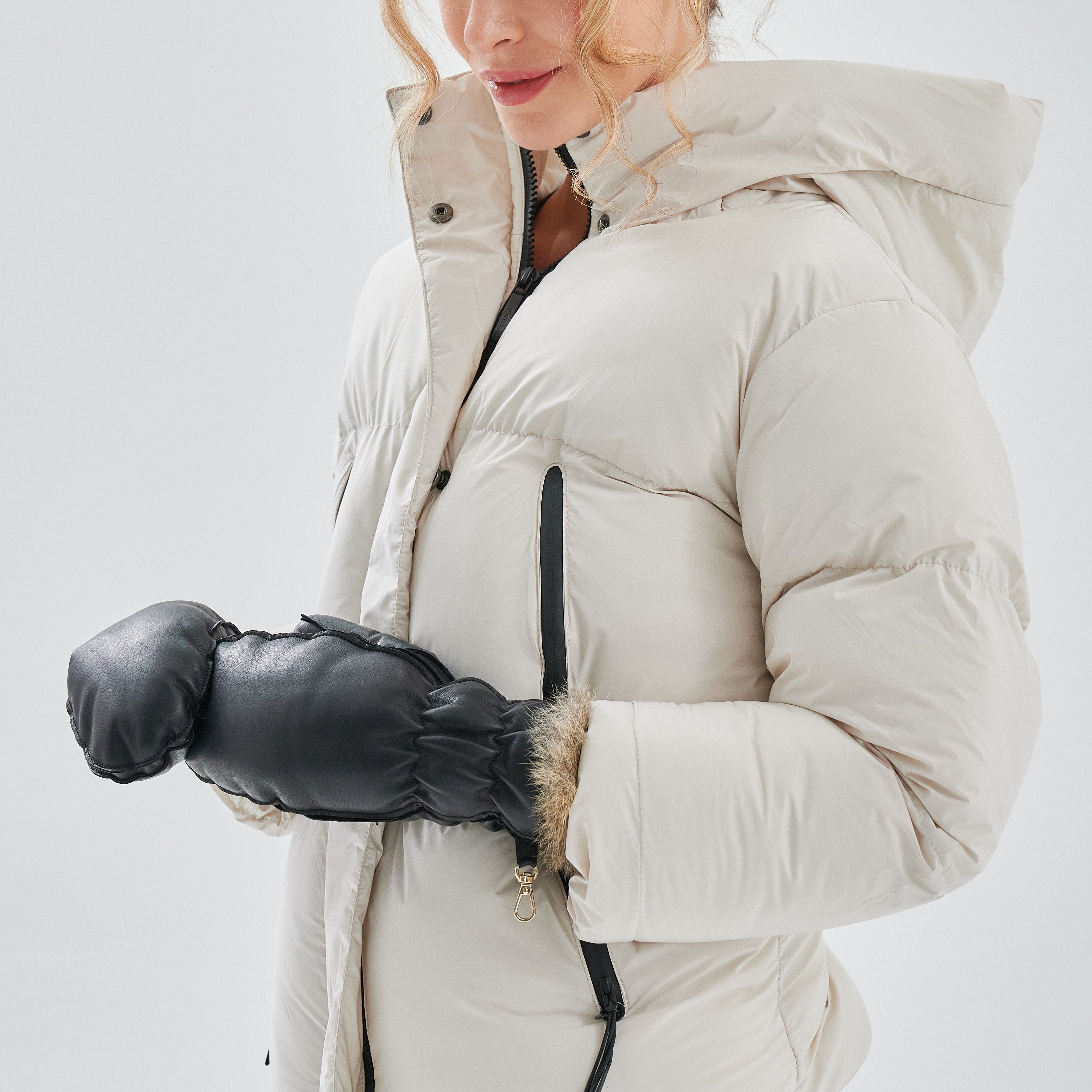 Luxury Ski Mittens by Cornelia James