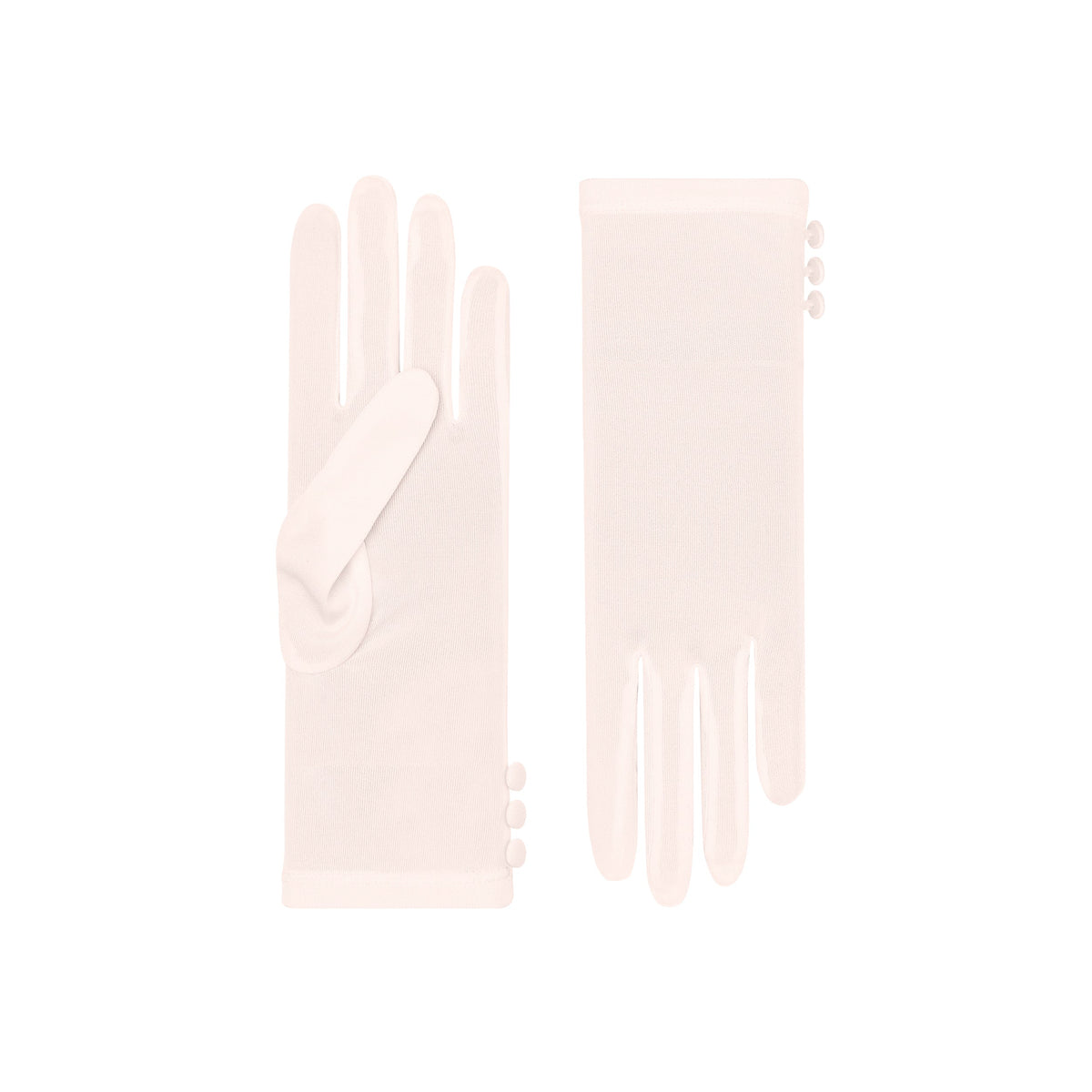 Clio | Silk Glove with 3 Buttons