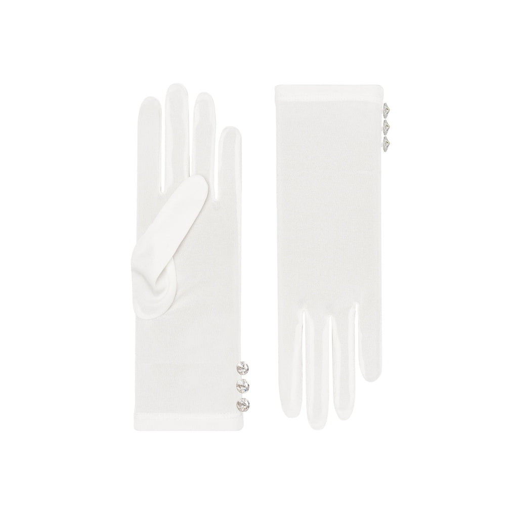 Clio | Silk Glove with 3 Buttons