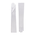 Pearl Satin Opera Gloves - Cora