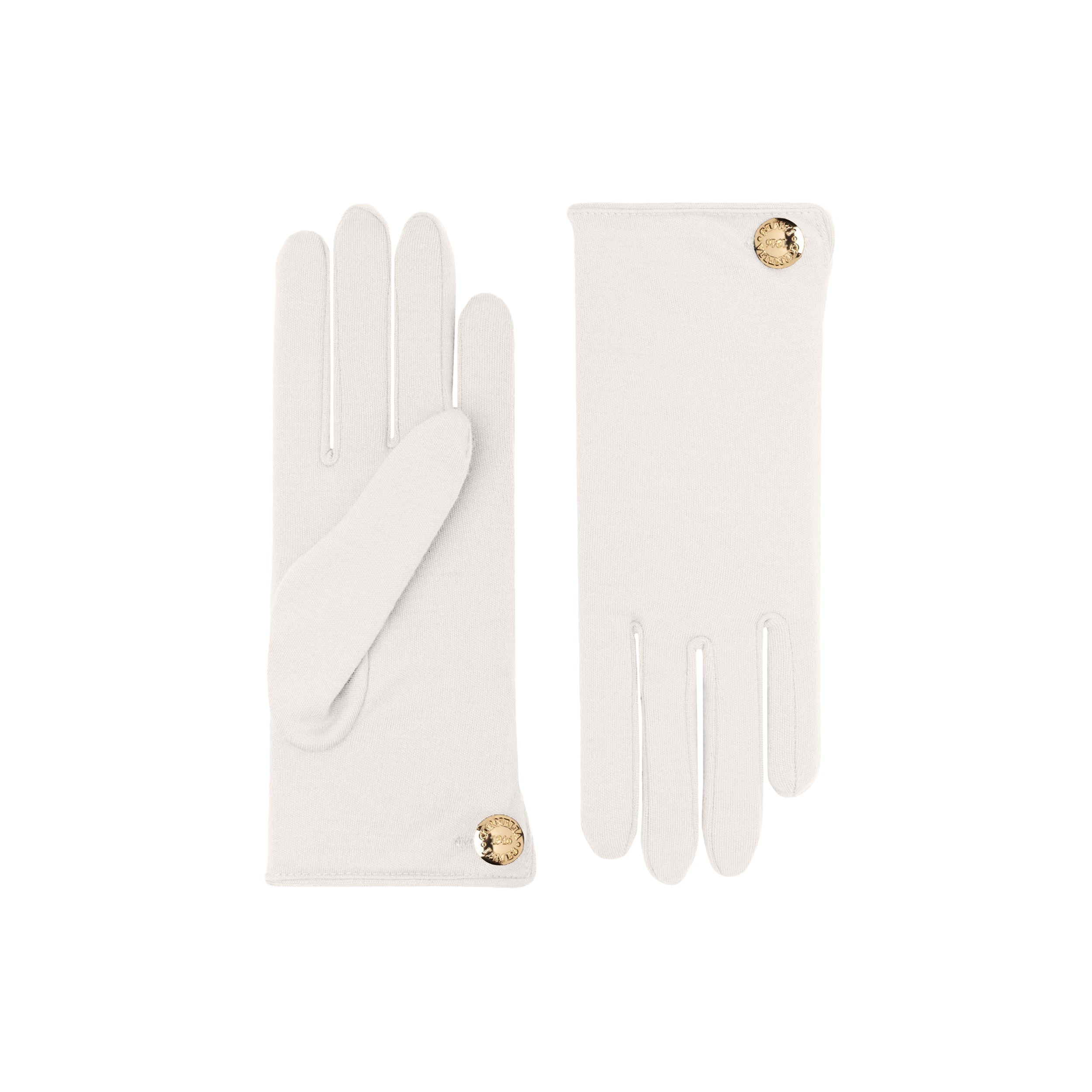 Cornelia | Merino Wool Glove with a Button Cuff Link