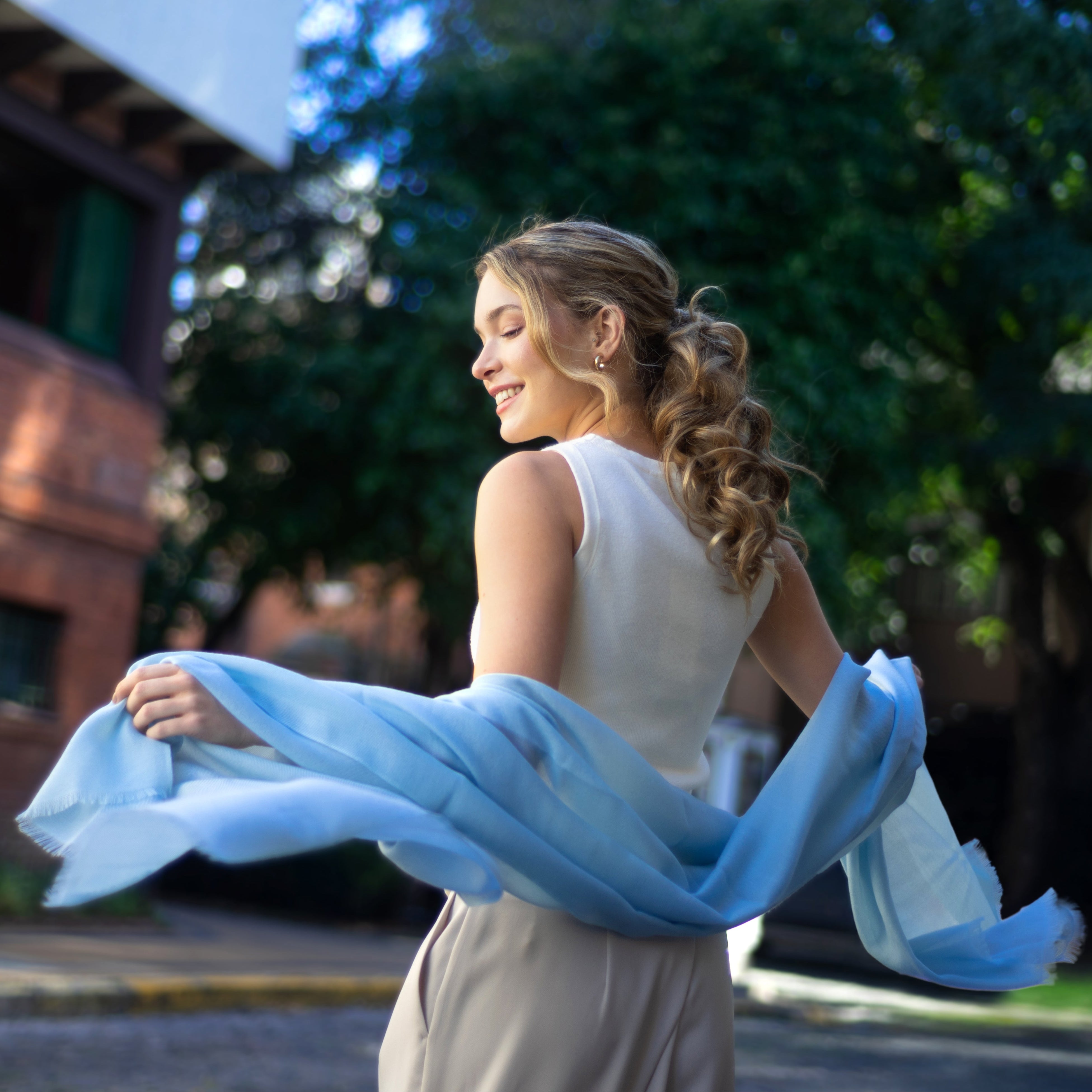 Cressida | Pure Cashmere Pashmina