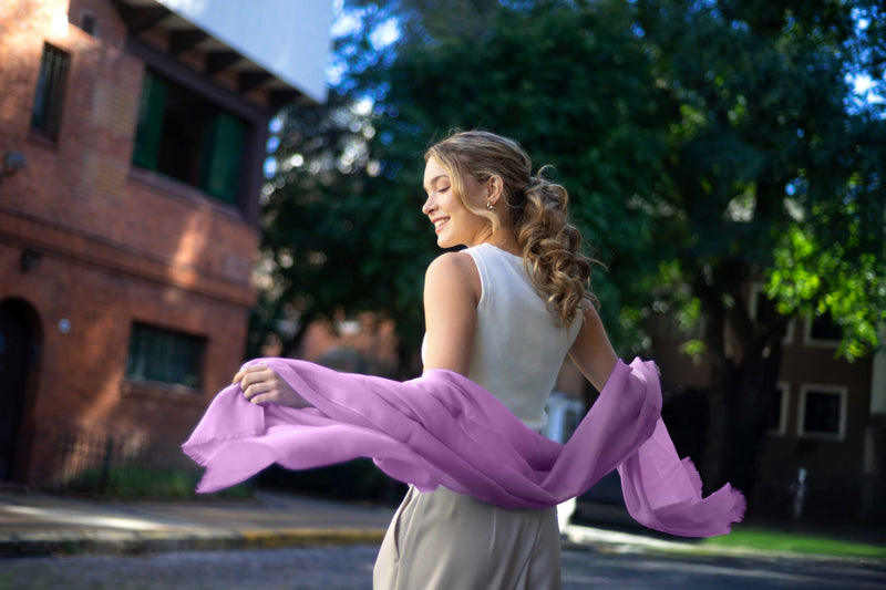Cressida | Pure Cashmere Pashmina - Pastel Hues