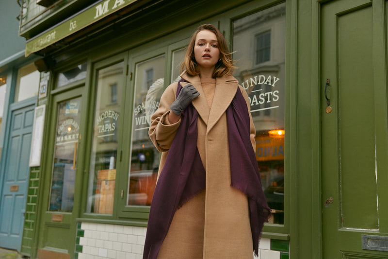 Cressida | Pure Cashmere Pashmina - Perfectly Classic