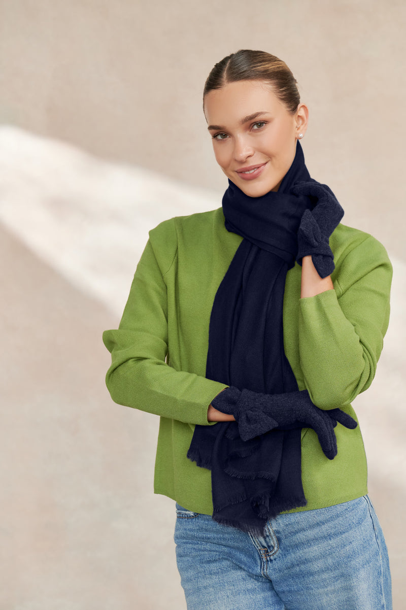 Cressida | Pure Cashmere Pashmina - Perfectly Classic