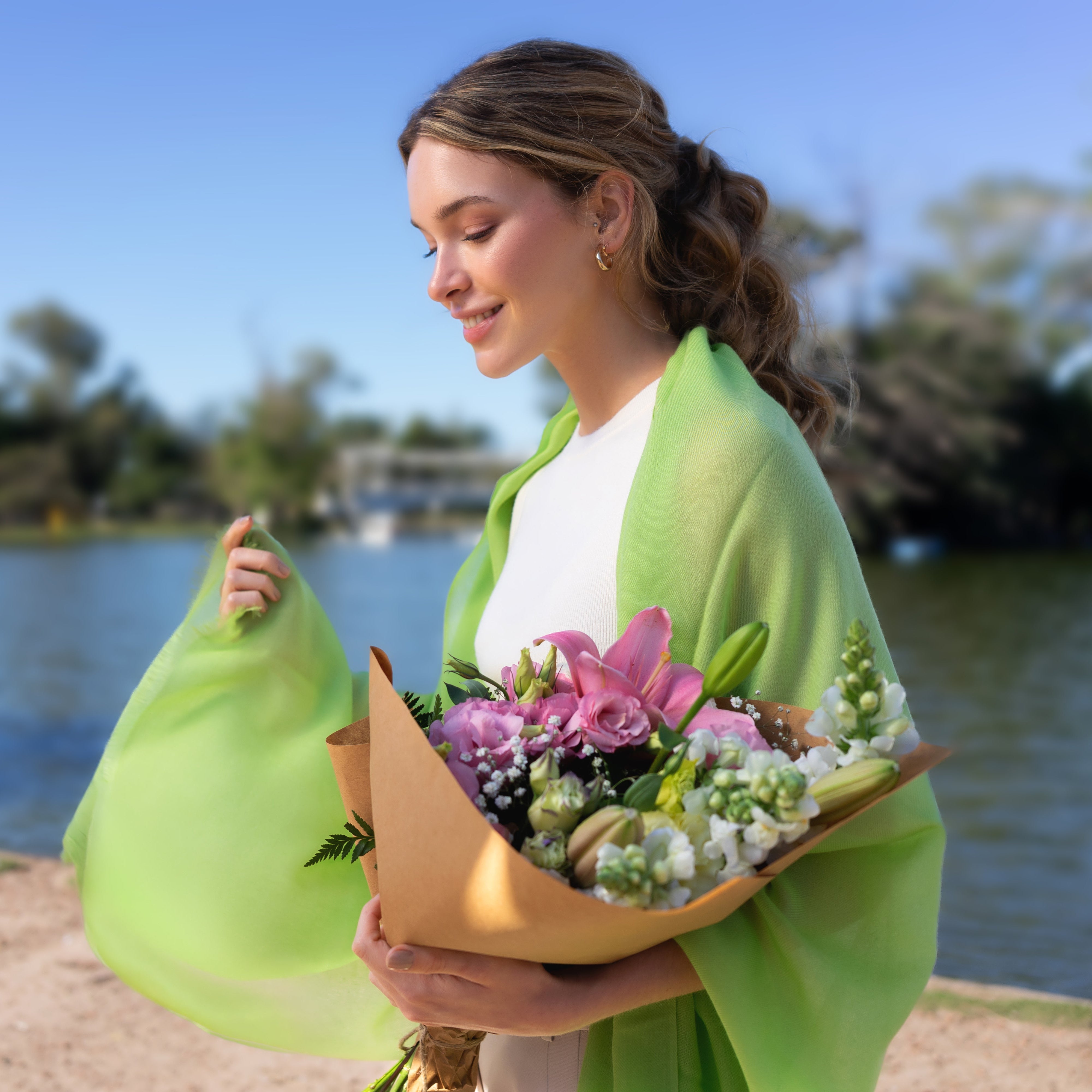 Cressida | Pure Cashmere Pashmina