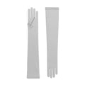 Desdemona | Silk Opera Glove - Dove Grey