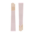 Electra | Tulle Fingerless Opera Glove - Blush