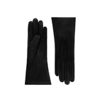 Eloise | Cashmere Lined Suede Glove-Black-Cornelia James