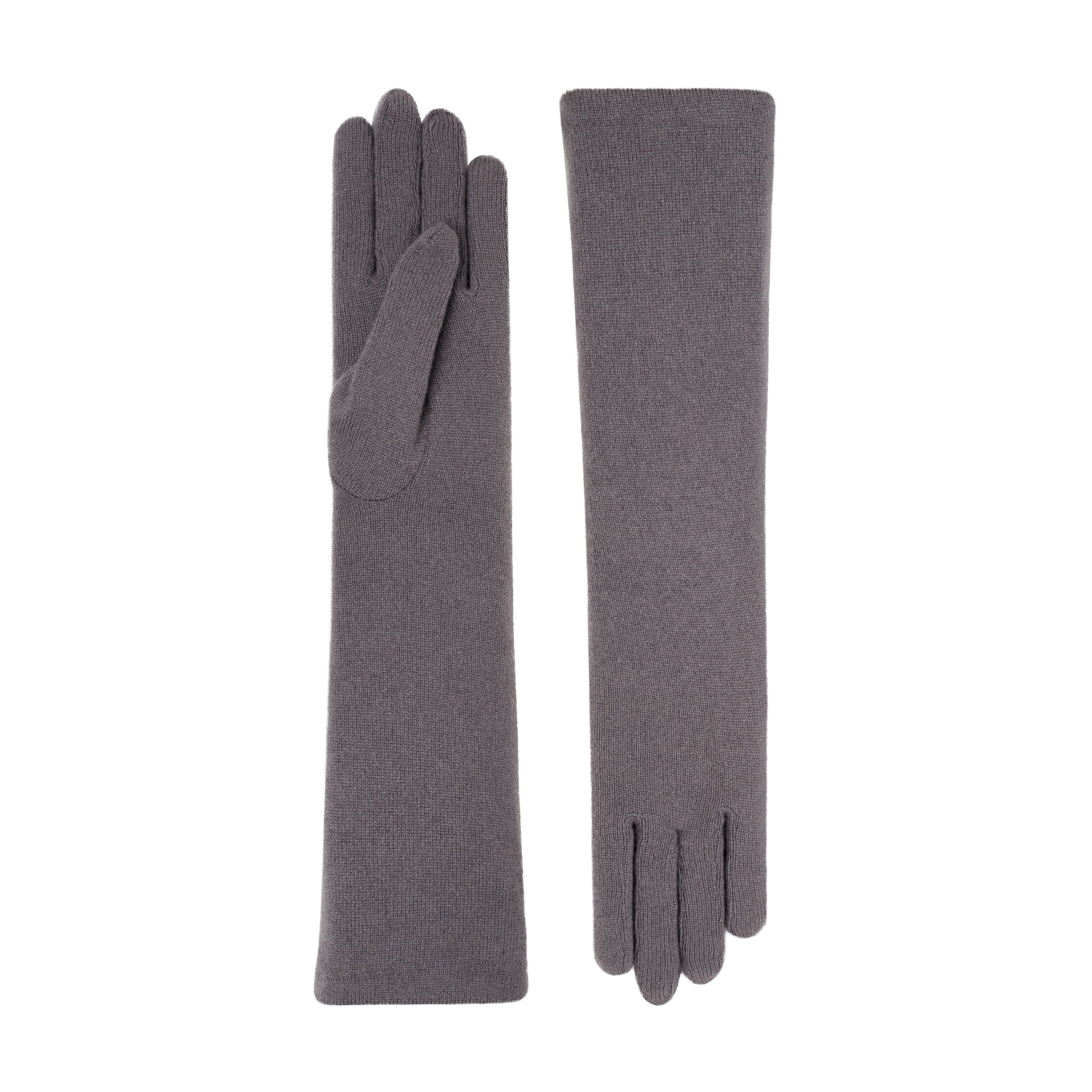 Elspeth | Cashmere Glove-Elephant Grey-Cornelia James