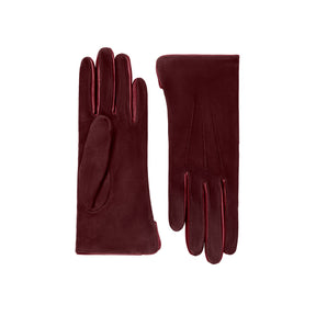 Esmée | Suede Glove with Leather Trim