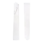 Pale Ivory Satin Opera Gloves - Euphemia