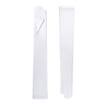 White Satin Opera Gloves - Euphemia