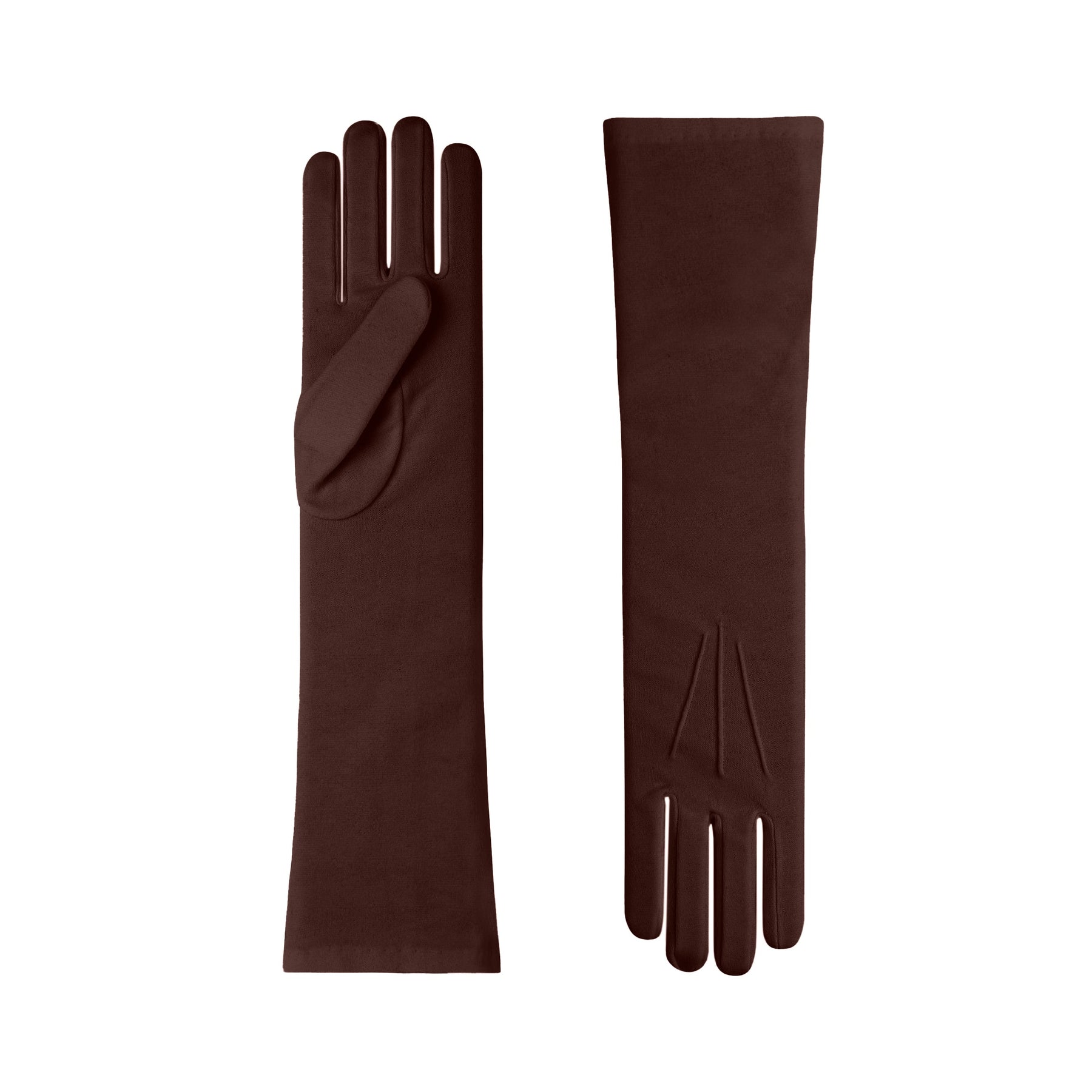 Francesca | Longer Line Sueded Cotton Day Glove