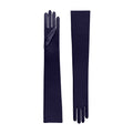 Hermione | Satin Opera Glove - Dark Amethyst