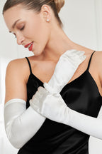 Hermione | Satin Opera Glove