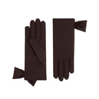 Imogen | Merino Wool Glove-Chocolate-Cornelia James
