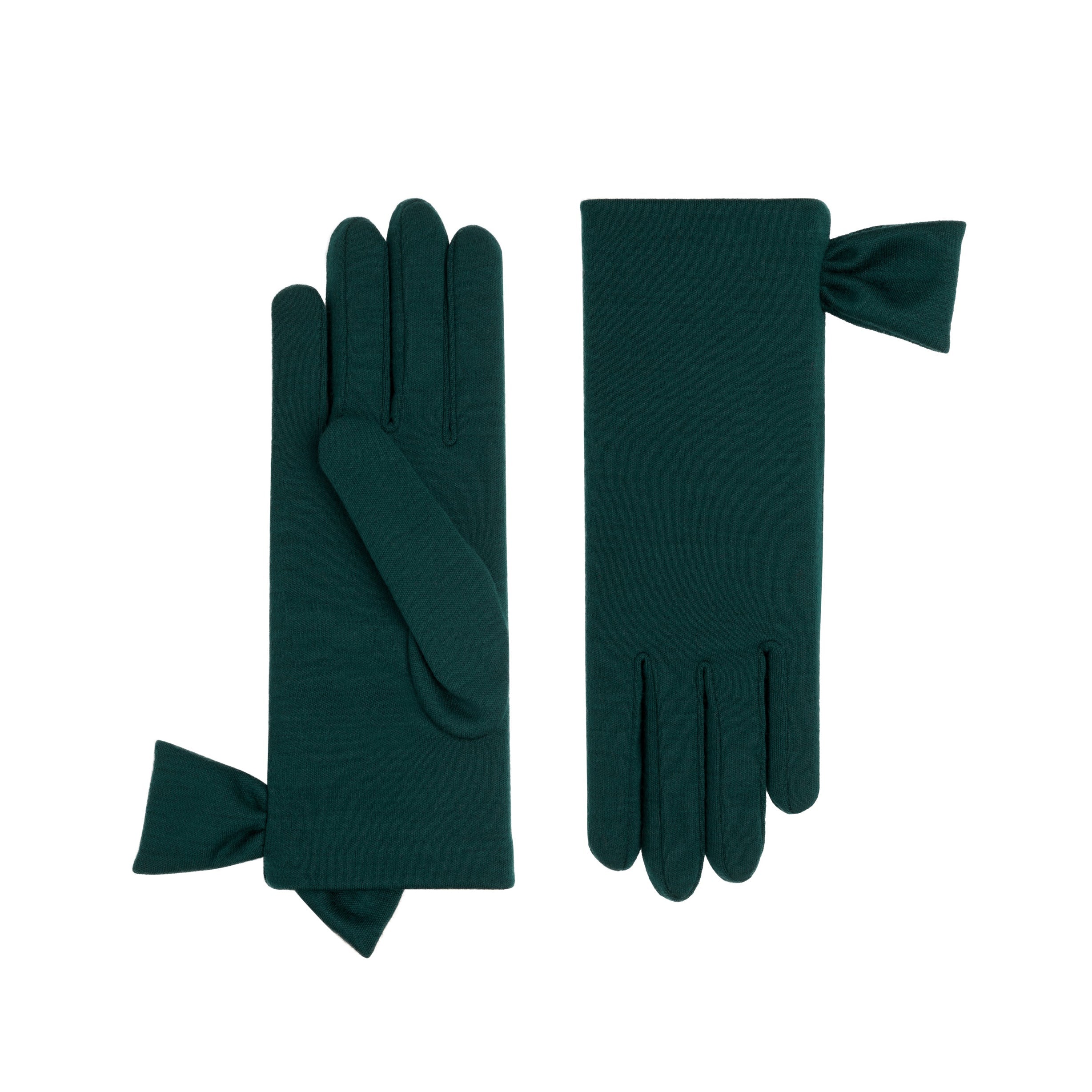 Imogen | Merino Wool Glove-Forest-Cornelia James
